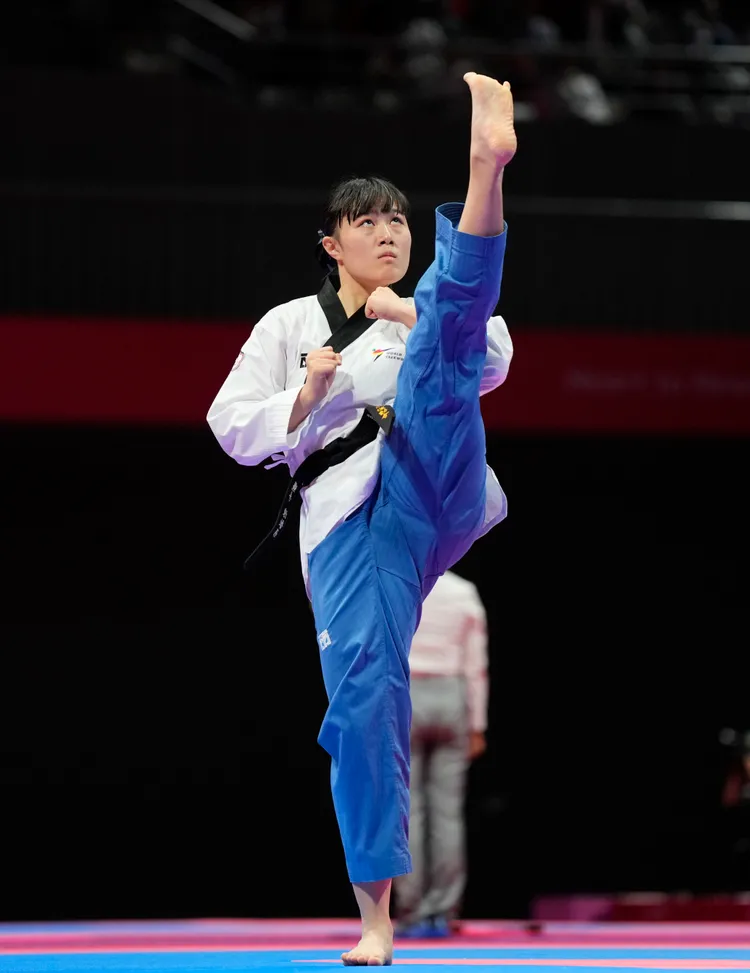 陳歆雅未能踢進金牌戰。中華奧會