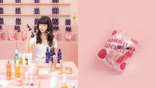 蜜葳特玫瑰粉夢幻新專櫃亮相! 超療癒充氣保養組獨家賣