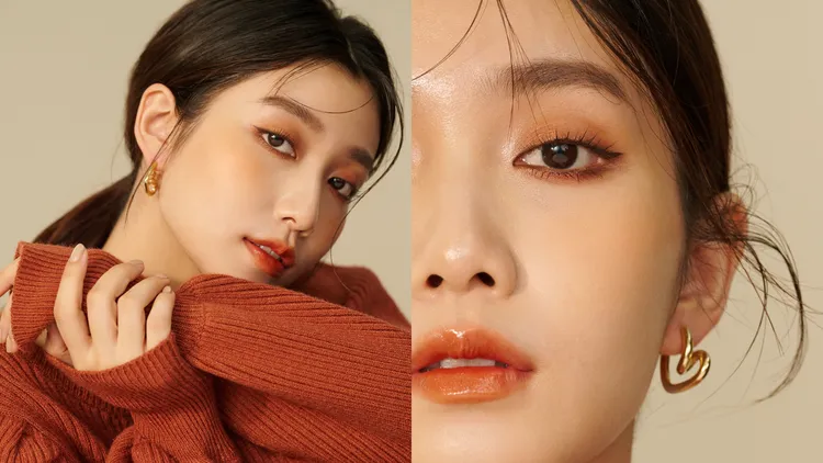 Model使用KISS ME 360°零死角防水睫毛膏EX #01黑色。品牌提供