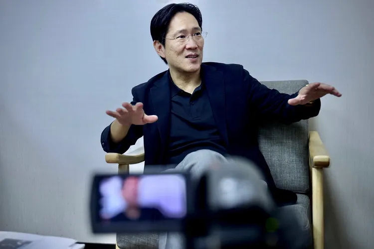 張其祿道出跟軍公教的連結。林林攝