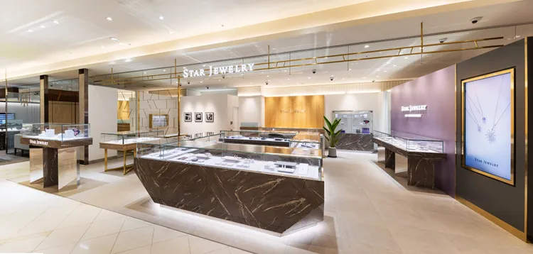 STAR JEWELRY在臺灣的首間專門店。品牌提供
