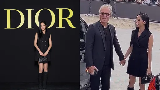 巴黎時裝周|Jisoo被多金大叔牽牢牢 搶先曝光DIOR大秀新設計