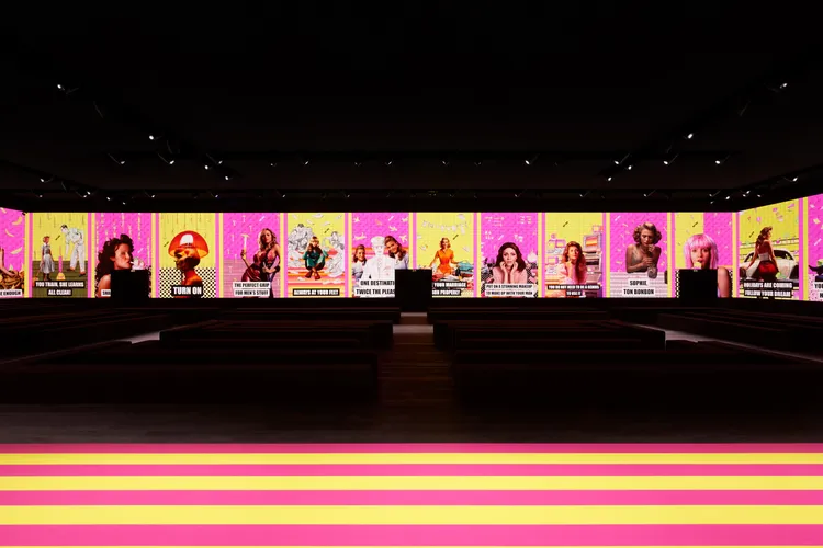 DIOR秀場。品牌提供