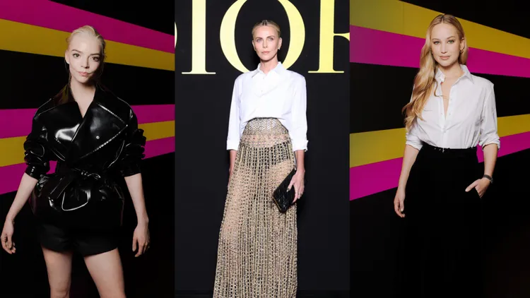 安雅泰勒喬伊（左起）、莎莉賽隆、珍妮佛勞羅斯。品牌提供