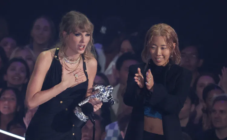 泰勒絲是今年美國MTV音樂錄影帶大獎最大贏家。路透社