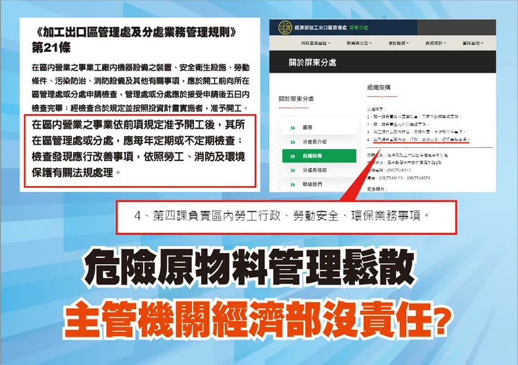 國民黨團質疑經濟部踢皮球。國民黨團提供