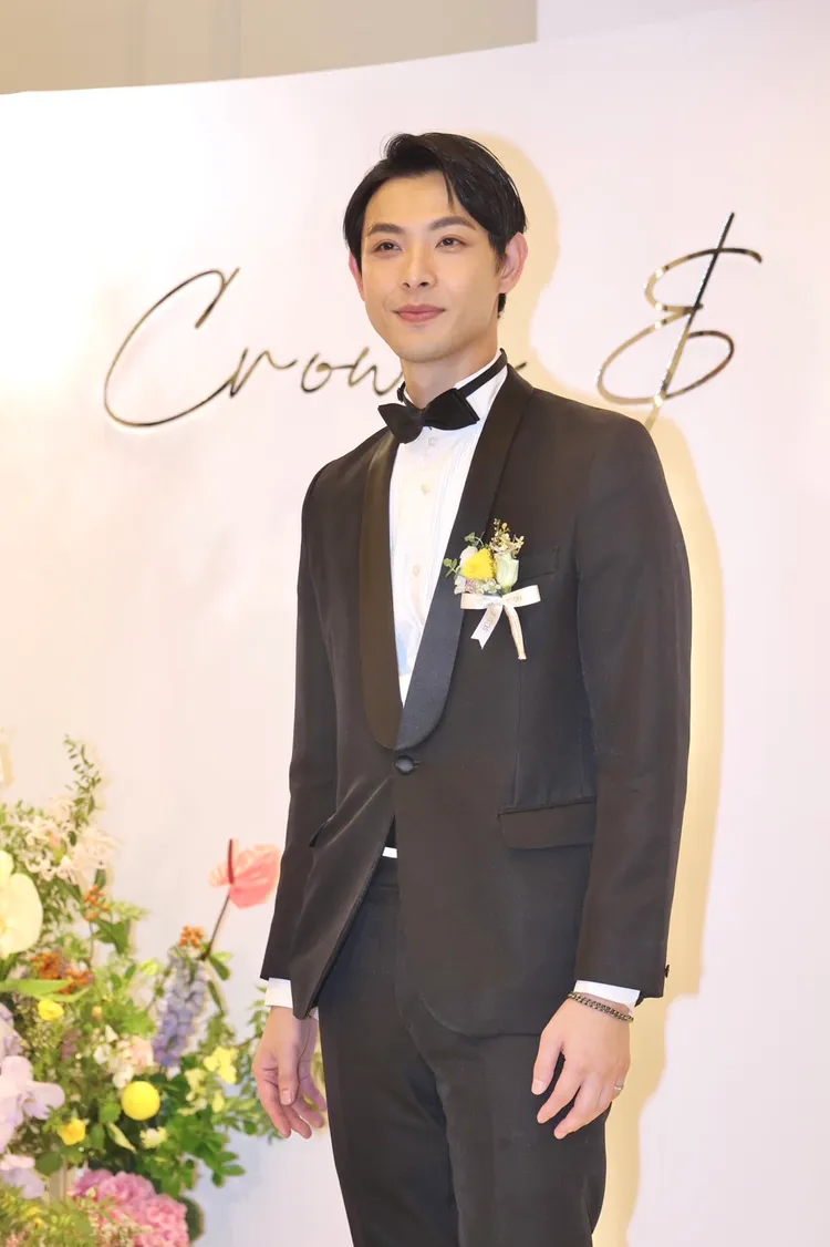 連晨翔擔任伴郎。林林攝