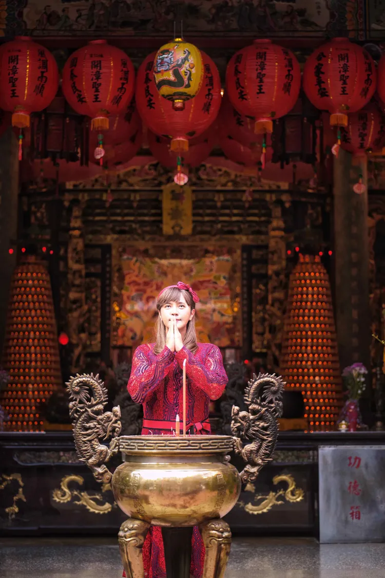 朱碧石走訪桃園各大景點。桃園市政府觀光旅遊局提供