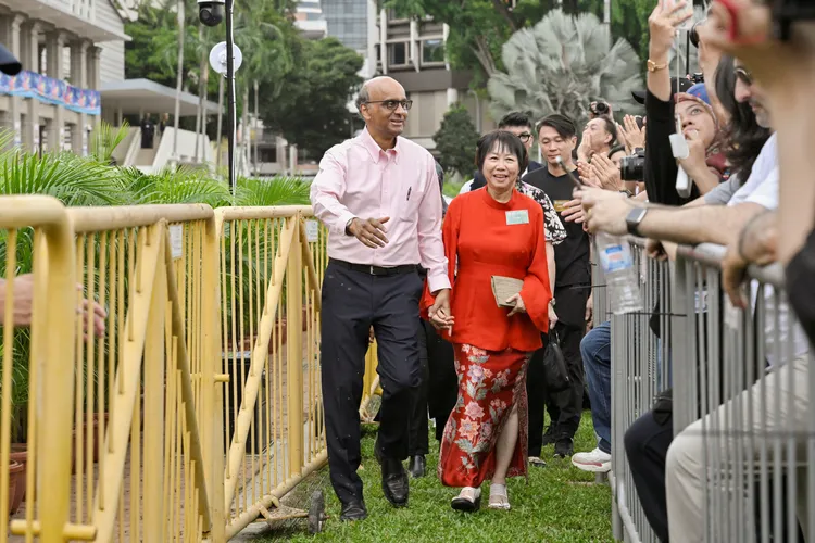 尚達曼伉儷。資料照片