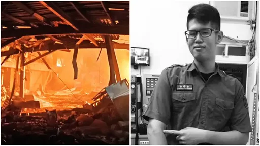 殉職勇消陳柏翰遺體碳化難辨　深夜再尋獲「部分骨骸」已送殯儀館
