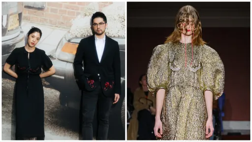 Simone Rocha把「血」变蝴蝶结妆！　伦敦1号店直接搬来台