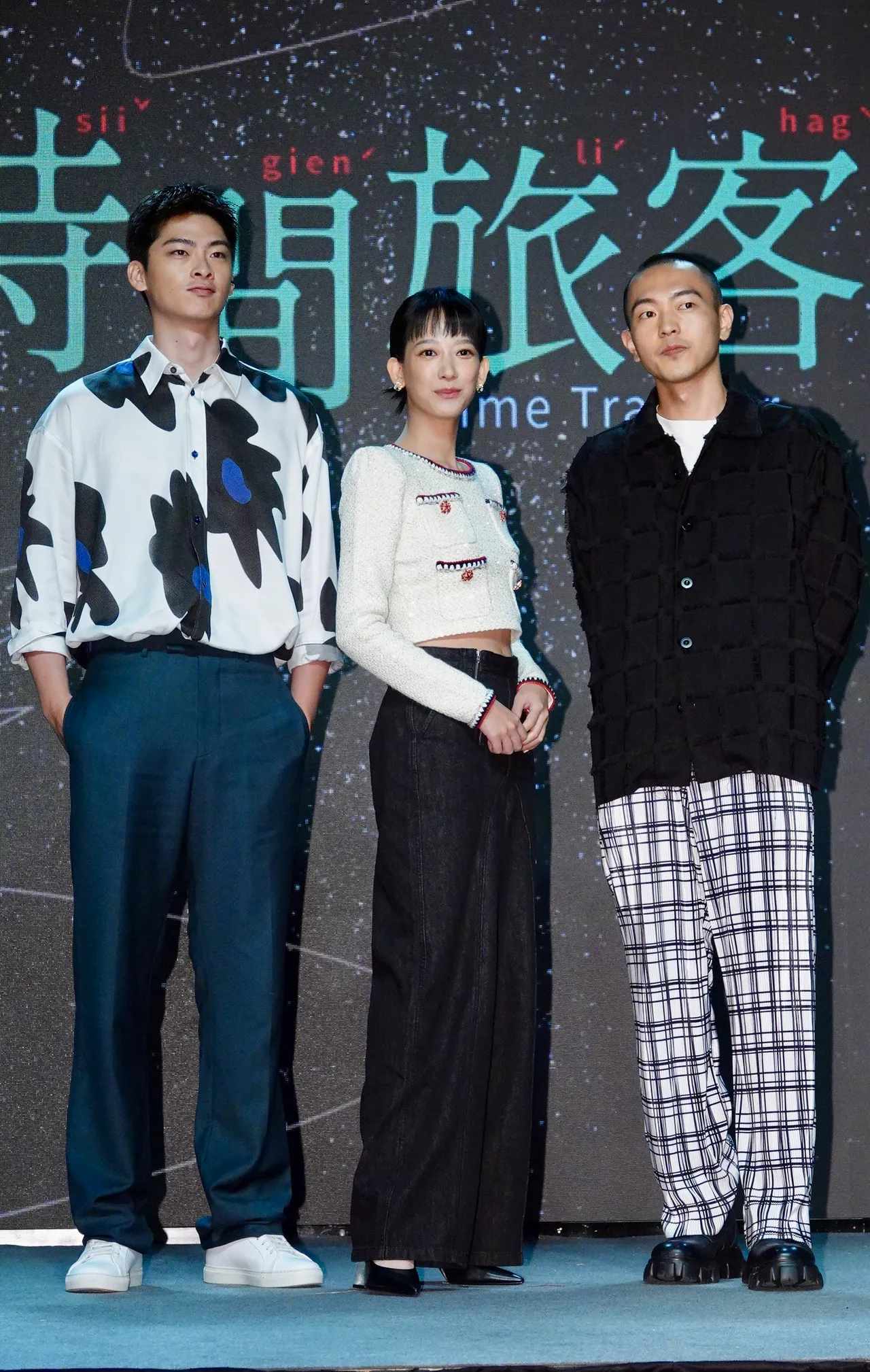 王庭勻(左起)、孟耿如和莊岳合作愉快。攝影中心攝