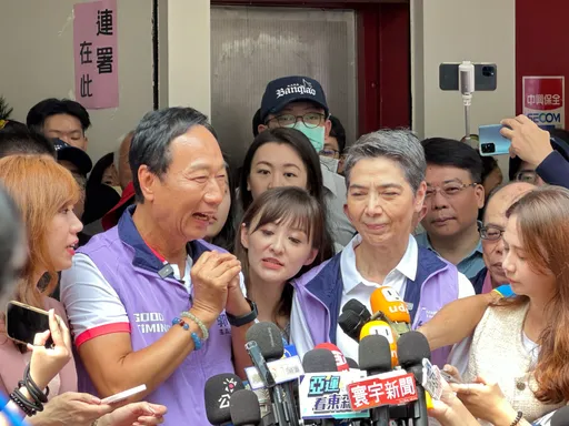 郭台銘預告連署份數「無上限」 怕失焦!預告這時候才談「挺不挺」她