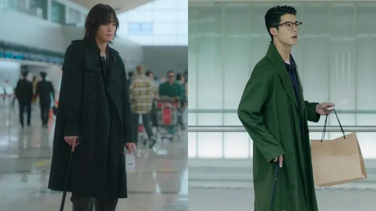 安孝燮（左圖）的「中年子維」扮相被網友罵翻，沒有許光漢的乾淨俐落感。翻攝Netflix、愛奇藝國際站