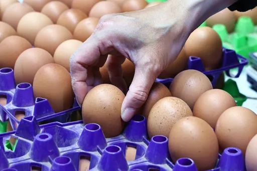 又見「臭黑雞蛋」！男子急錄影存證　北市稽查雜糧行結果出爐