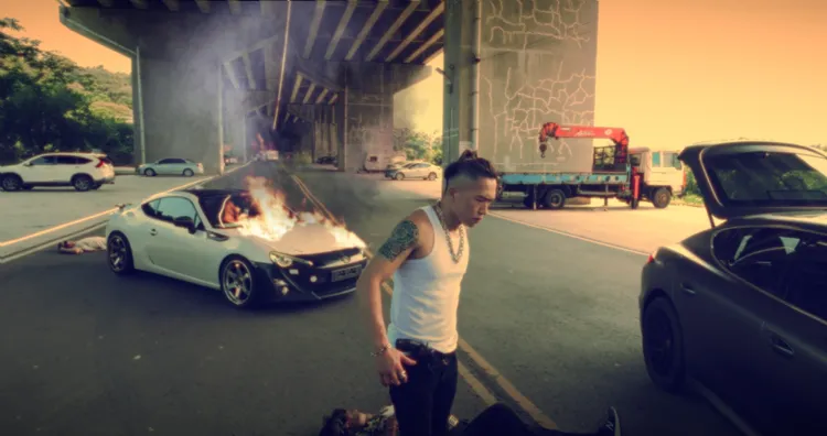 周靄宏砸大錢拍ｍｖ。本人提供