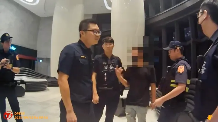 警方帶回相關人士釐清案情。讀者提供
