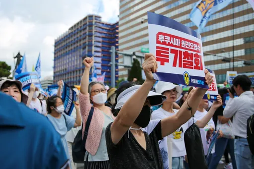 南韓民眾憂日本核處裡水 尹錫悅不滿意度創數月新高