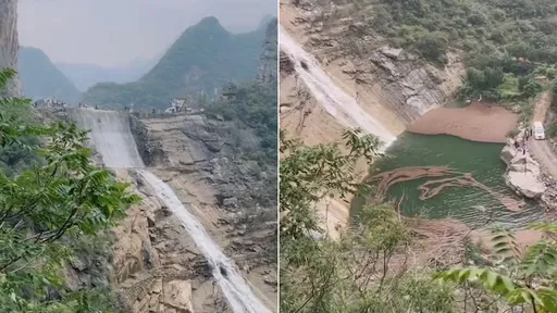 翻護欄撿手機「墜落40公尺瀑布」　她不甩阻勸落入深潭溺斃