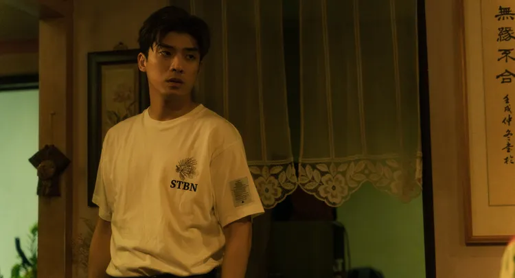 林哲熹戲裡飾演弟弟角色，和他本人在家中一樣，很能感同身受。八大提供