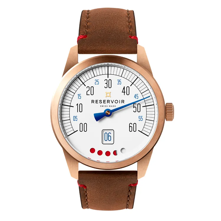 潛艇深度計青銅錶款，43mm，青銅錶殼，RSV-240自動機芯，56小時動力儲存，具分針瞬時逆跳、大視窗跳時、動力儲存顯示功能，17萬2400元。翻攝官網