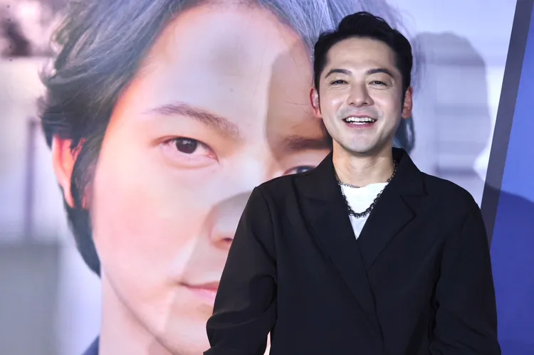 柏原收史想跟五月天合作。林林攝