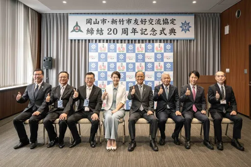 高虹安访日!特搭直航班机赴冈山欢庆姐妹市20周年 盼携手下个20年