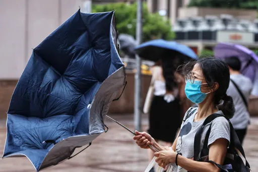 海葵亂交通！國內線取消189航班、國際線23架次不飛　船班151航次停航