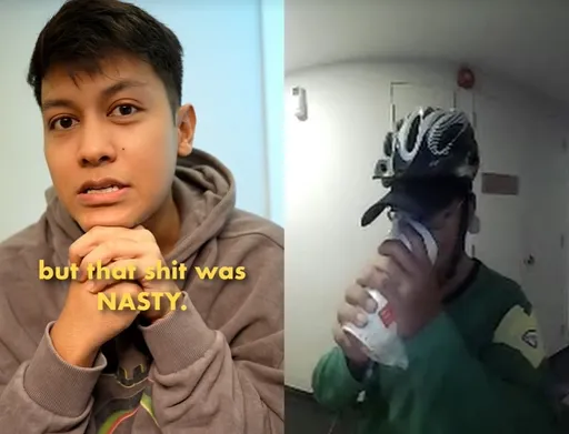 外送員「暢飲」飲料再交貨 噁!訂餐人:杯口是汗水或唾液已分不清