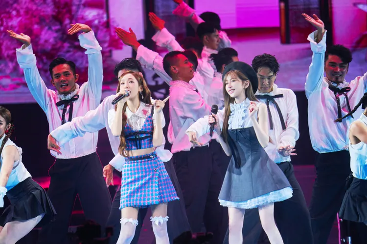 Jessica和王心凌因《浪姐》相識。天晴娛樂提供