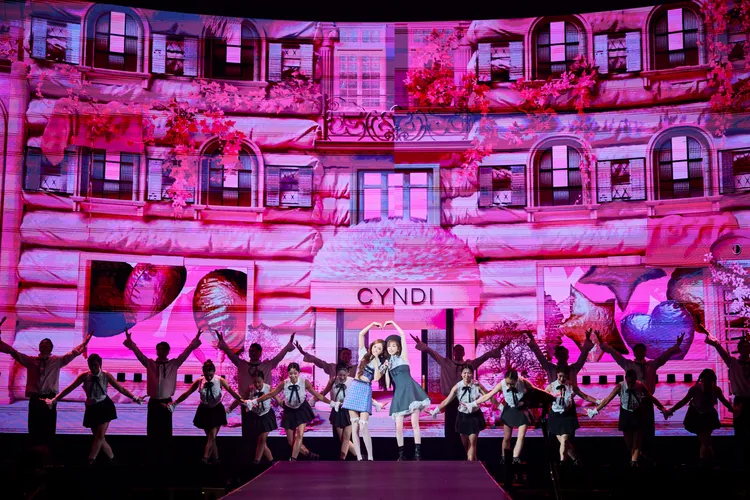 Jessica驚喜現身挺王心凌。天晴娛樂提供