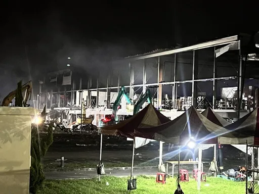 屏東爆炸|明揚工廠2樓天花板炸垮 研判3失聯者被壓住