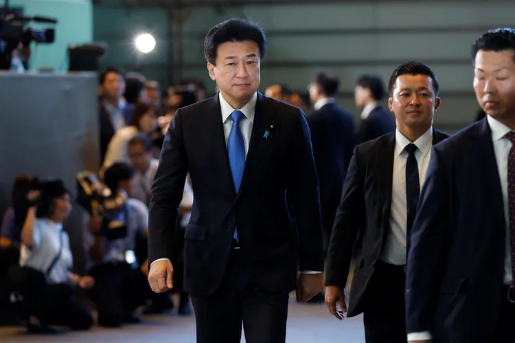 日本新任防衛大臣木原稔。路透社