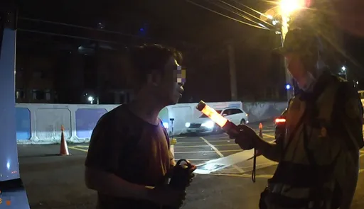 台中男駕駛酒測1.5毫克破表 連忙掏出「這瓶」讓真相大白