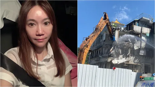 大直今拆屋!美女市議員見這幕哭了 親曝內心「真的很難過」