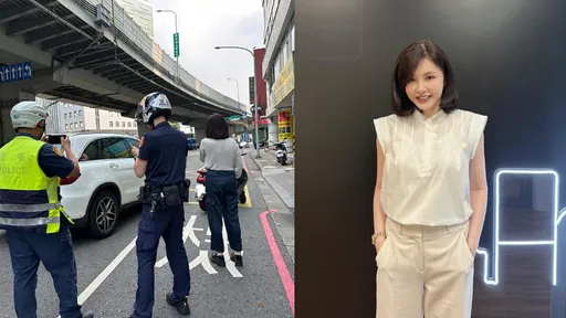 女星一天連2起意外！機車擦撞又國道爆胎　嚇傻像「玻璃」：一碰就碎