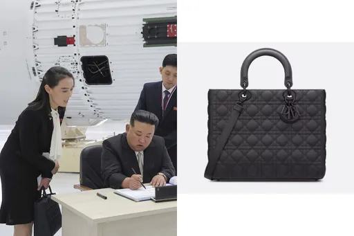 金与正拎23万包包抢镜 原来迪奥是金家女眷爱牌