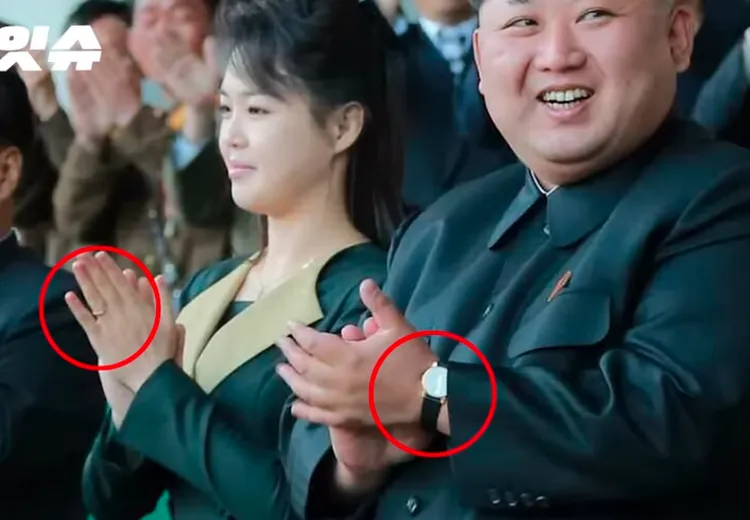 金正恩愛好奢華名表。資料照片