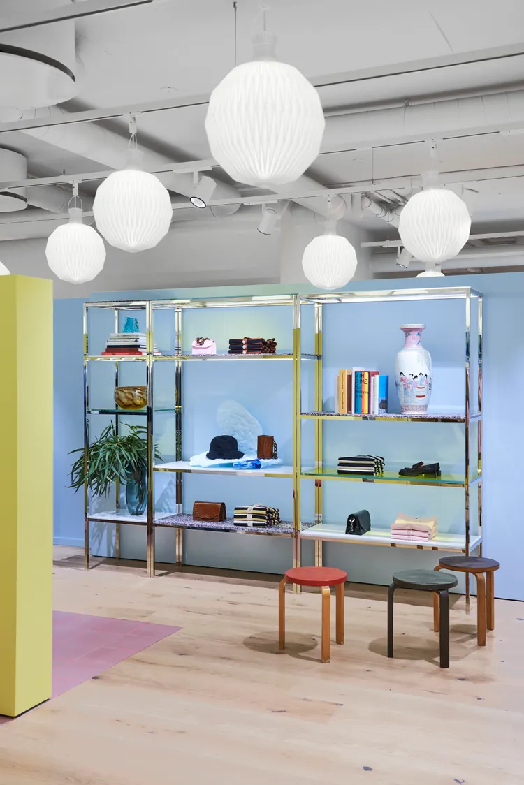 GANNI店裝示意圖。品牌提供