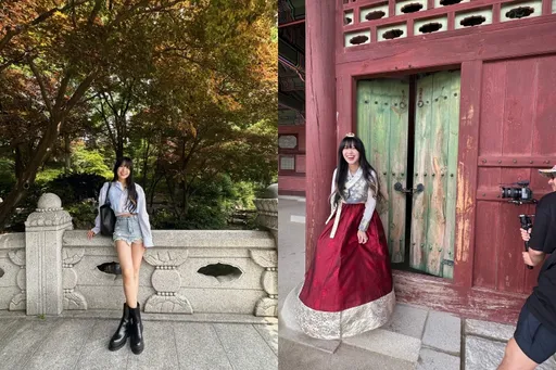 孙盛希参访总统府 穿越朝鲜王朝美成这样