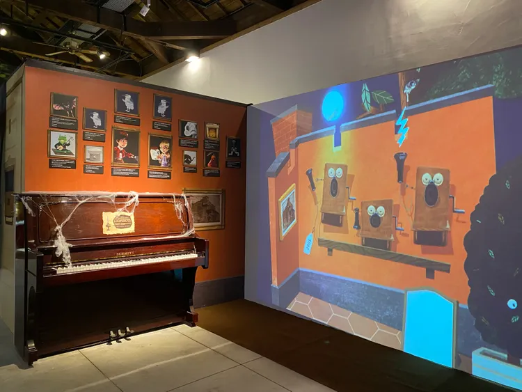 淡水古蹟博物館推薦農曆7月必看《18「古」怪事》特展，展覽收錄18件怪奇故事。文化局提供