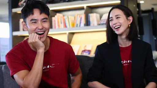 專訪一|阮經天告白「怎麼會不喜歡張鈞甯呢」 笑她談戀愛像小學生