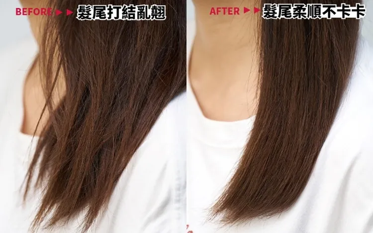 ▲「Nexxus深層純淨洗髮精」針對染燙受損髮洗後能有明顯改善。