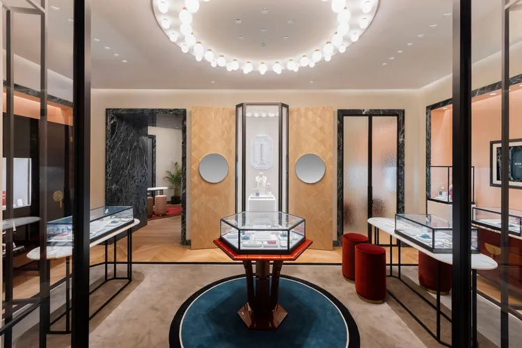 BOUCHERON台北101精品店。品牌提供