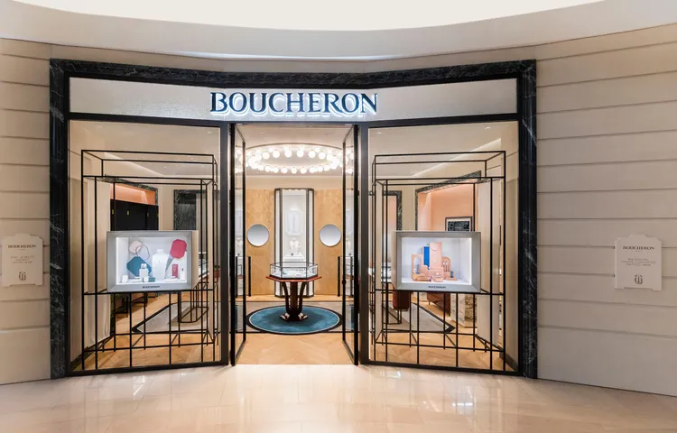 BOUCHERON台北101精品店。品牌提供