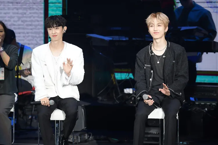 Roda（右）被Bitsaeon爆料嗑了5塊雞排。華藝娛樂提供