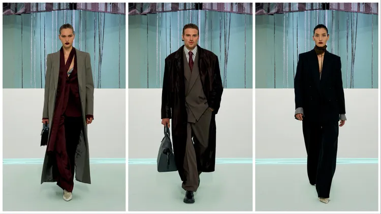 本季透過俐落廓形彰顯簡潔流暢的風格。品牌提供