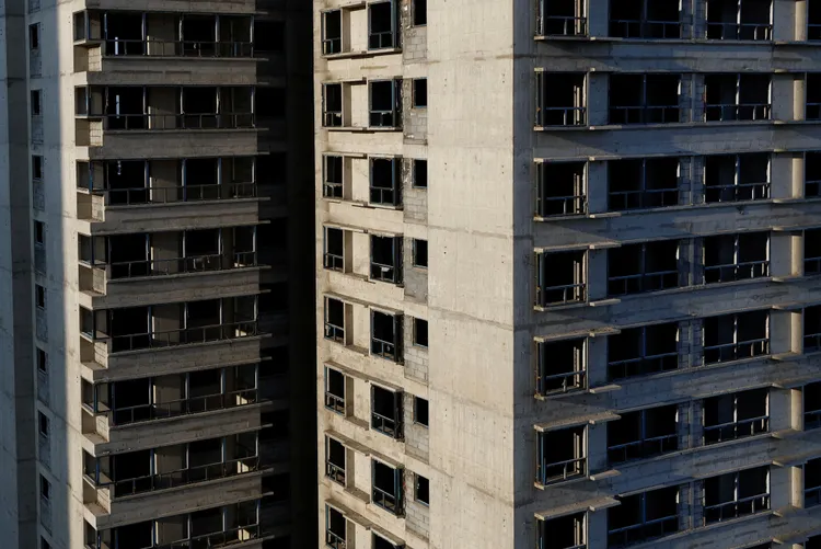 陝西爛尾樓凸顯中國房地產業的嚴重問題。路透社