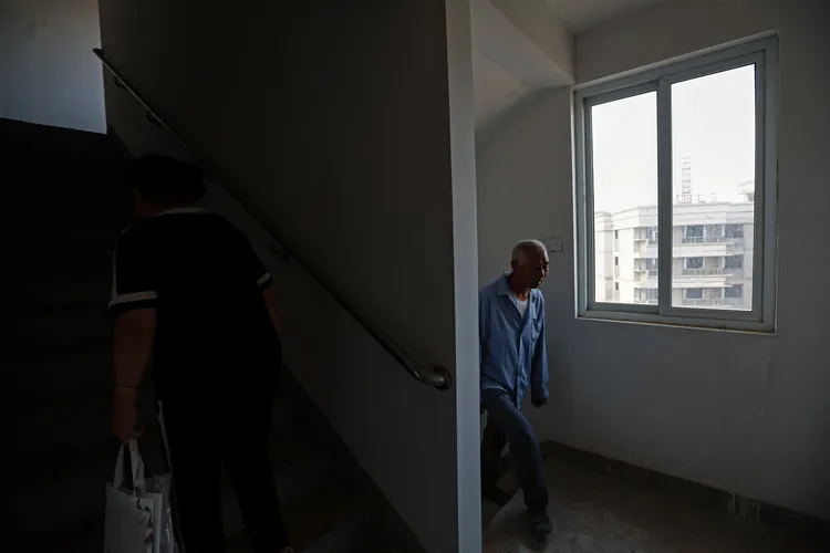 陝西爛尾樓凸顯中國房地產業的嚴重問題。路透社