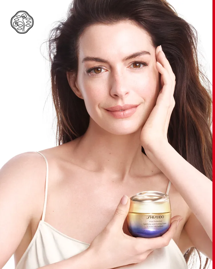 安海瑟薇成為資生堂激抗痕系列全球代言人。品牌提供